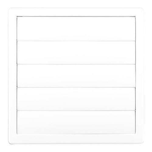 Ventilationsgaller EDM 87735 Vit  10 cm 17 x 17 cm