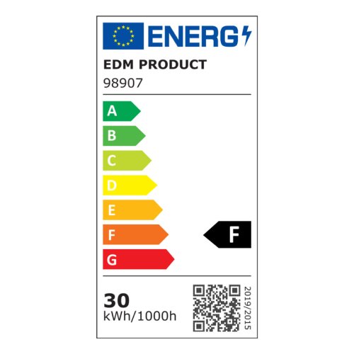 LED-lampa EDM 98907 Leaf 30 W 200 W E27 3000 lm 35 x 11,2 cm I f