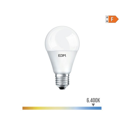 LED-lampa EDM 98940 F 60 W 10 W E27 810 Lm  6 x 10,8 cm Justerb
