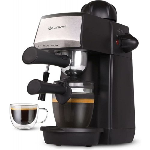 Italiensk Kaffepanna Grunkel Svart Metall