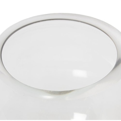 Vas Alexandra House Living Transparent Gyllene Glas 15 x 15 cm L