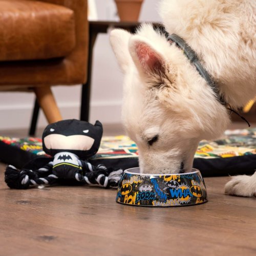 Hundmatare Batman Melamin 410 ml Metall Multicolour