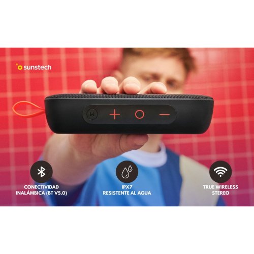 Brbar Bluetooth Hgtalare Sunstech BRICKLARGEBL Bl 2100 W 4 W