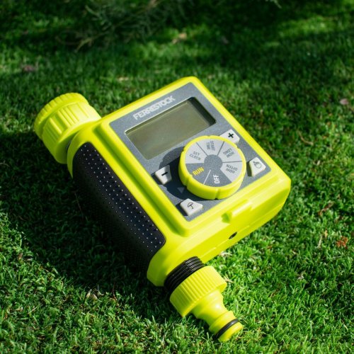 Bevattningsprogrammerare Ferrestock Digital Gul