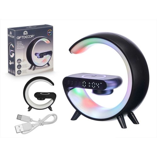 Digital bordsklocka Gift Decor HD24022901B HD24022901B Svart
