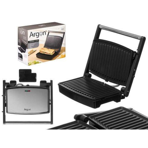 Kontaktgrill Argon Svart 1500 W