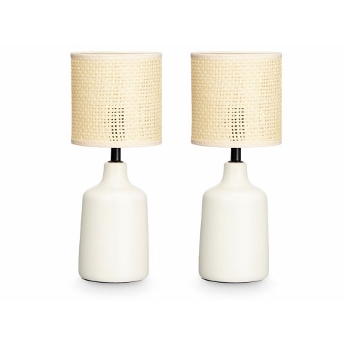 Bordslampa Vit 60 W 2 antal