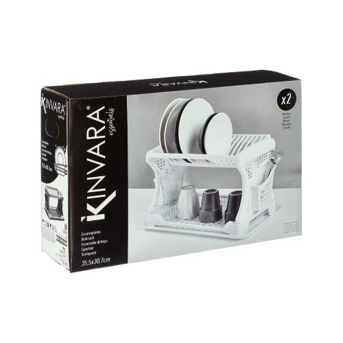 Diskstll Kinvara Vit 47,5 x 30 x 27,5 cm