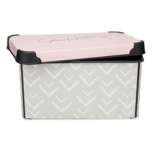 Frvaringslda Kipit Vibes Rosa Plast 5 L 19 x 13,5 x 29,5 cm