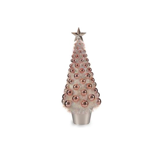 Julgran Krist+ 18CH309/IRIDESCENT Rosa polypropen Plast Regnbgs