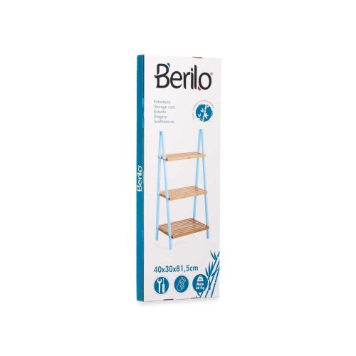 Badrumshyllor Berilo WR5504-3-433 Bl Naturell 40,3 x 81,5 x 30