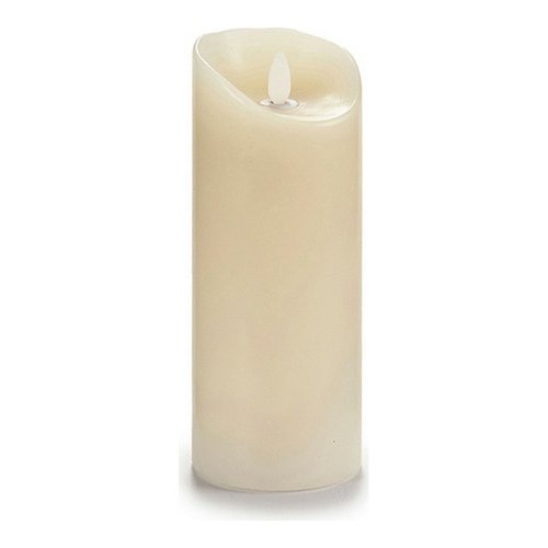 LED Ljus Krm Plast Vax 10 x 21,5 x 10 cm