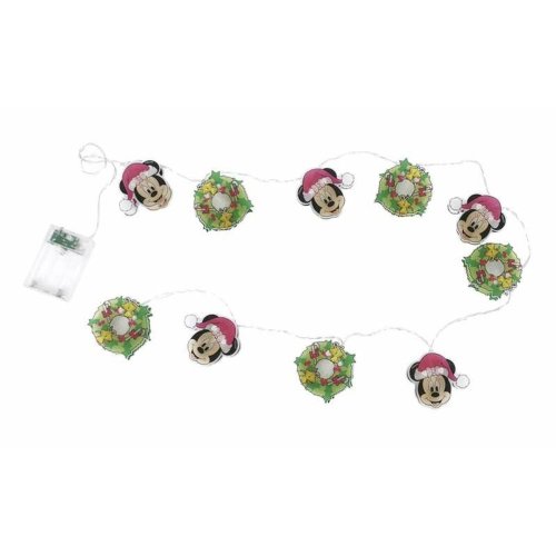 LED-krans Minnie Mouse Rosa 165 cm