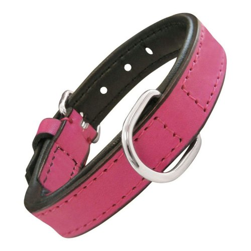 Hundhalsband Gloria Vadderad Fuchsia (55 x 2,5 cm)