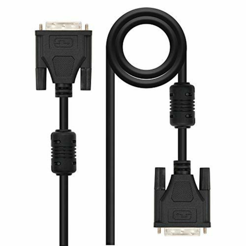 DVI-kabel NANOCABLE 10.15.0802 Svart 1,8 m
