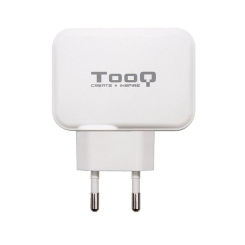 USB-laddare och vgg TooQ TQWC-2SC02WT Vit 27 W