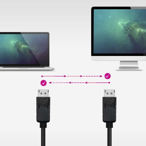 DisplayPort Kabel NANOCABLE 10.15.2703 Svart 3 m