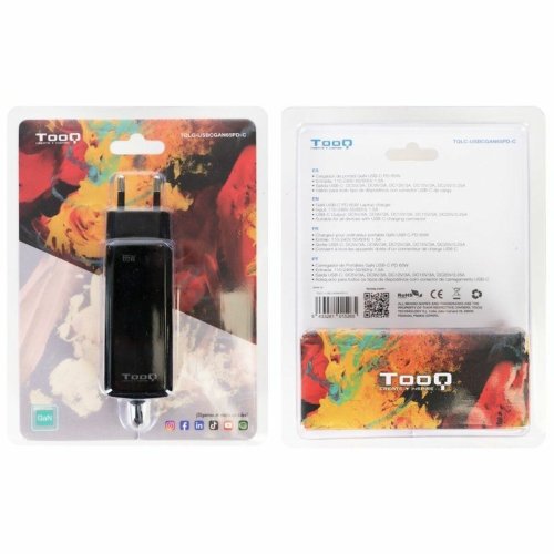 Laptopladdare TooQ TQLC-USBCGAN65PD-C 65 W