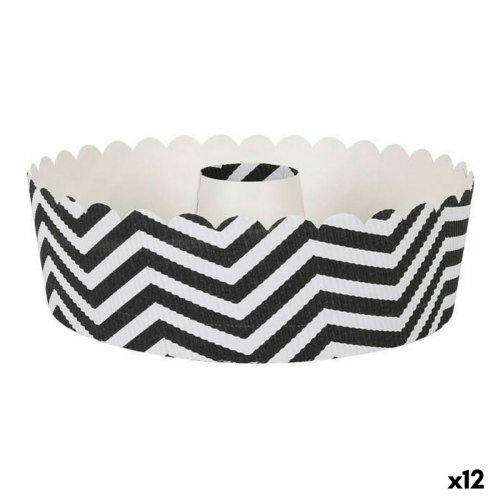 Ugnsform Quttin Svart 18 x 6 cm 4 Delar