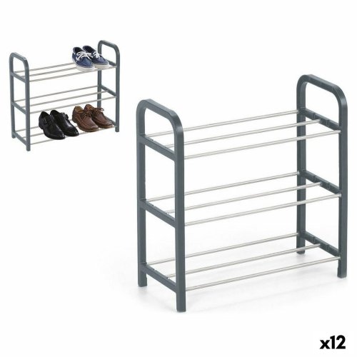 Skostll Confortime Metall 3 niver 40 x 19 x 44 cm (40 x 19 x 4