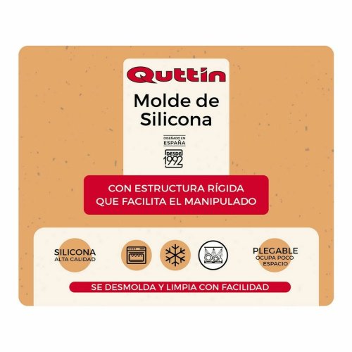 Ugnsform Quttin Silikon Hrd 31 x 28,5 x 5,3 cm (8 antal)