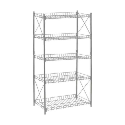 Bokhylla Confortime Metall 52 x 34 x 110 cm (2 antal)