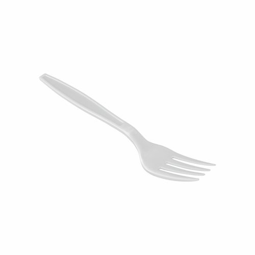 Gaffelset Algon teranvndningsbar Vit 36 antal 18 cm