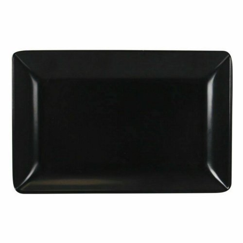 Snacksbricka La Mediterrnea Melamin Antracitgr 20 x 13 x 2 cm
