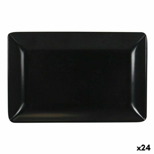 Snacksbricka La Mediterrnea Melamin Antracitgr 20 x 13 x 2 cm