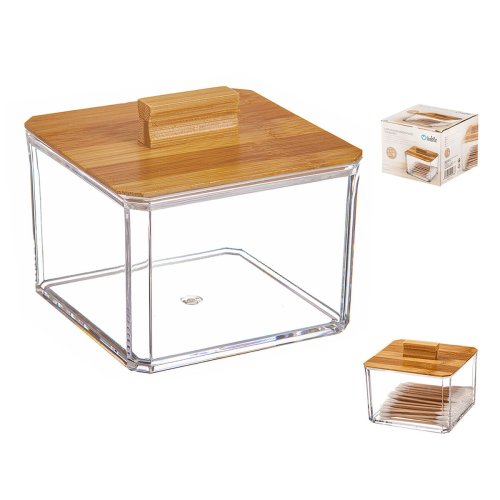 Sminkorganisatren Ballete Bambu 9,5 x 9,5 x 8 cm