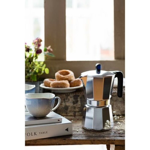 Italiensk Kaffepanna Monix M860009 Silver Aluminium