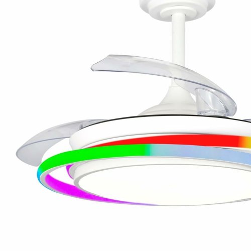 Takflkt CristalRecord ANTILA MINI RGB WH RETRAC Vit