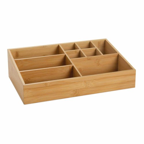 Flerfunktionell frvaring Andrea House ba73010 Bambu 33 x 21 x 9