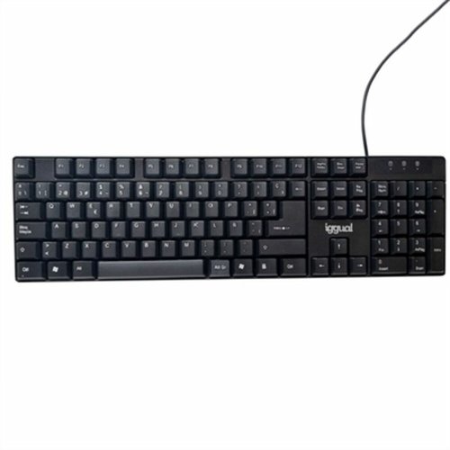 Tangentbord iggual CK-FRAMELESS-105T Svart
