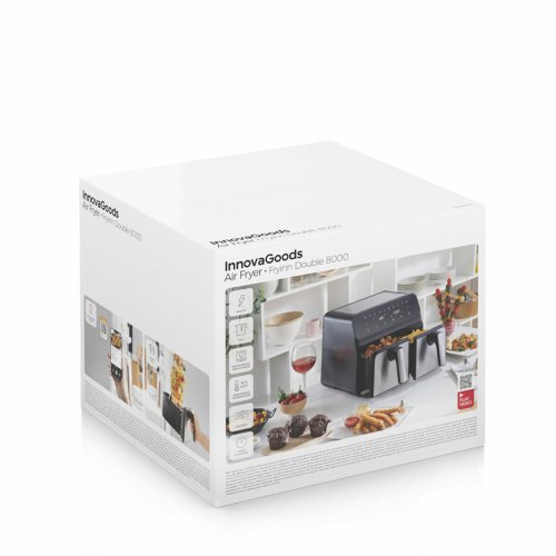 Luftfrits InnovaGoods   Svart 3400 W 8 L Rostfritt stl (Renove