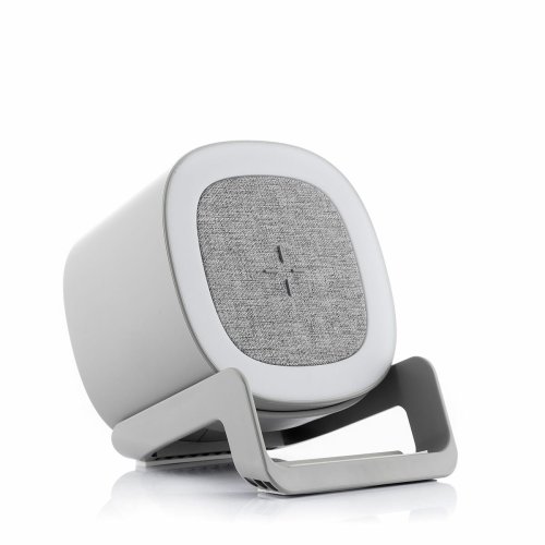 Laddare med trdls hgtalare med LED-lampor Souwis InnovaGoods