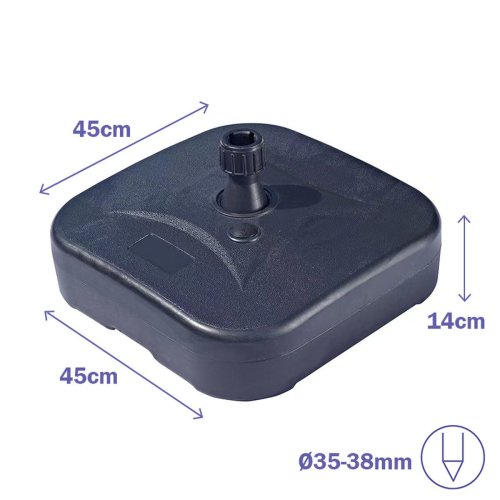 Marbueno Bas Paraply Plast 20L Tr�dg�rd, Pool och Terrass 10304