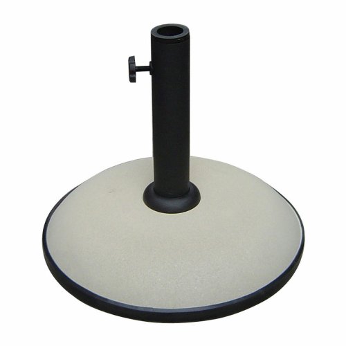 Parasollfot Marbueno Vit 36 x 29 x 36 cm Rund