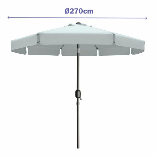 Naperny? Marbueno Vit  270 cm