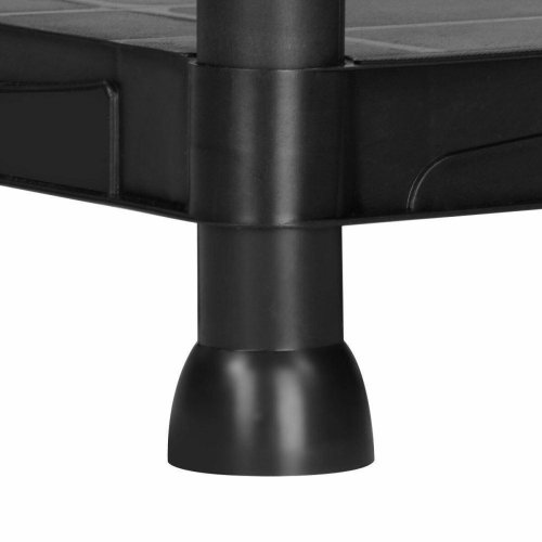 Marbueno Hylla 5 Hyllor Plast svart 61x31x171 cm Trdgrd 10538