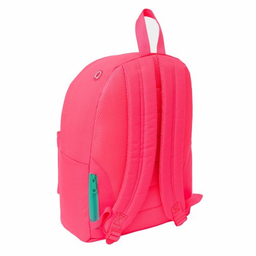 Laptopryggs�ck Nait Nait Fluor Rosa 31 x 41 x 16 cm