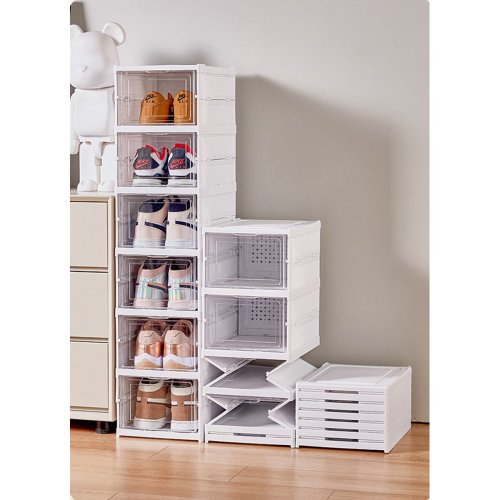 Skostll Fulmo Vit Hrd plast 25,5 X 34,5 X 105 CM