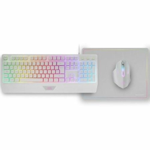 Tangentbord Mars Gaming MCP124WES Vit
