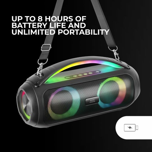 Brbar Bluetooth Hgtalare Mars Gaming MSPULSE Svart 4 W 50 W