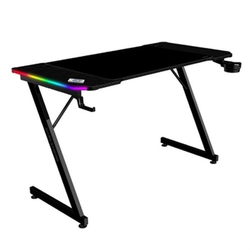 Skrivbord Gaming Mars Gaming ESCRITORIO ERGO RGB Svart 120 x 60