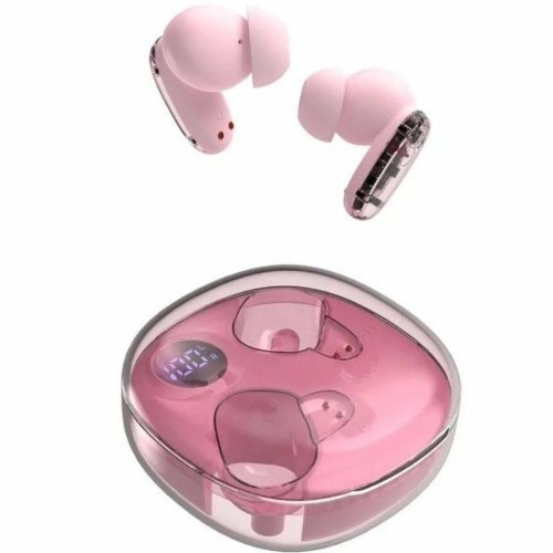 Trdlsa hrlurar med laddningsetui Mars Gaming MHIB2P Rosa