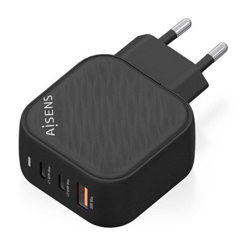 Vggladdare Aisens ASCH-65W3P027-BK Svart 65 W (1 antal)