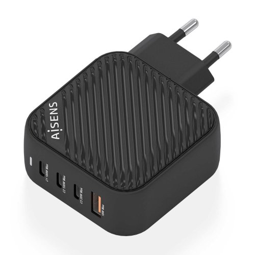 Vggladdare Aisens ASCH-100W4P029-BK 100 W Svart (1 antal)