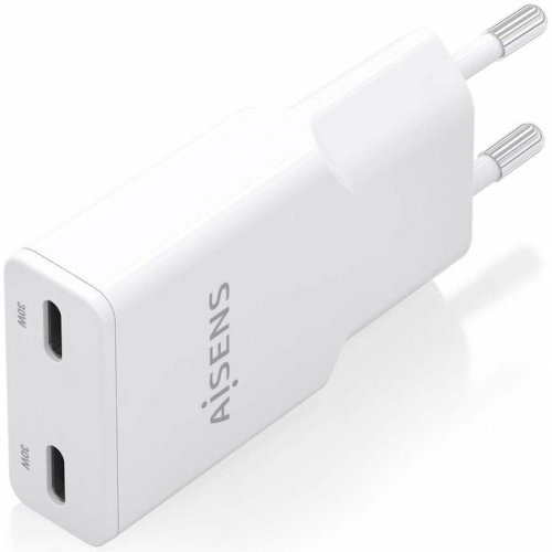 Vggladdare Aisens ASCH-30W2P048-W Vit 30 W