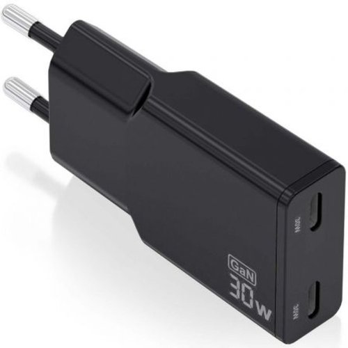 Dockstation Aisens ASCH-30W2P049-BK Svart